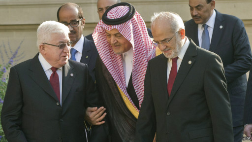 تعهد ممثلو ثلاثين دولة في مؤتمر باريس الأخير بمساعدة العراق لمحاربة تنظيم " الدولة الإسلامية".